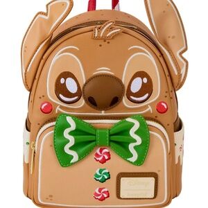 NWT Stitch Gingerbread Mini Backpack